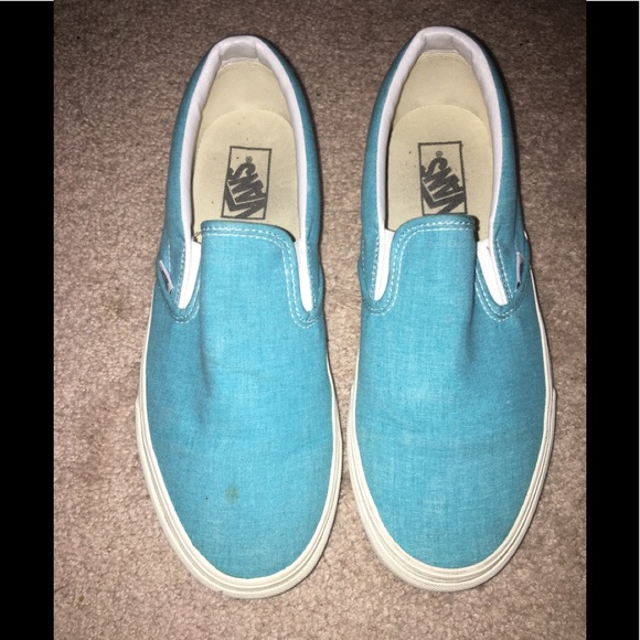 vans slip ons 9.5